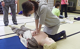 イメージ：クリエーション・カレッジ 救命救急講習