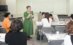 イメージ：福祉レク・セミナー 田中先生の講義